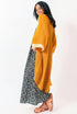 Y Why? Leichtes langes Baumwollkleid Lavinia